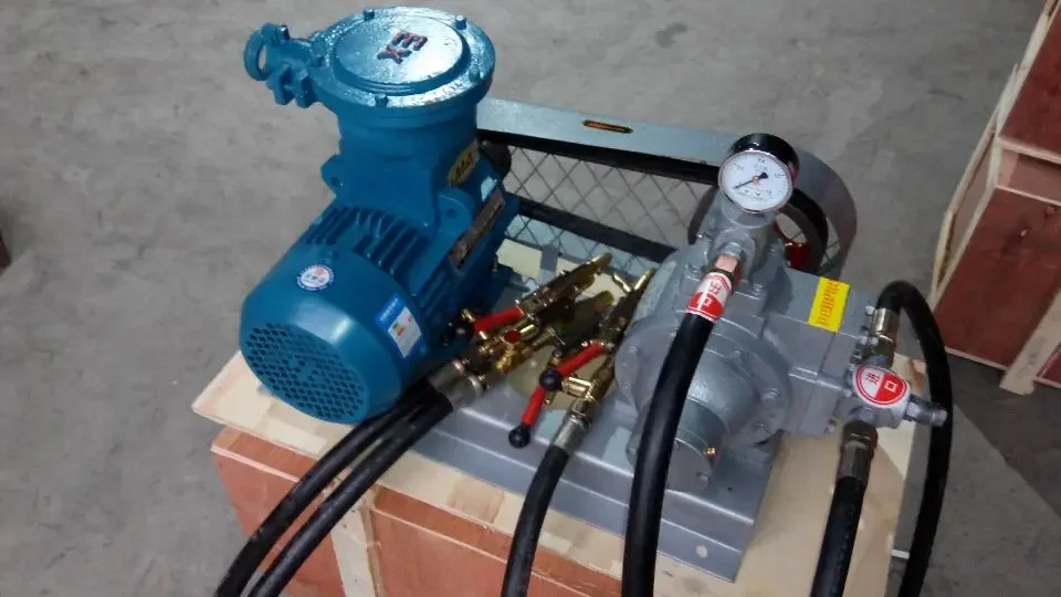 مضخة نقل ريشة البترول المسال من سلسلة YQB، مضخة البترول المسال، حديد الزهر، الفولاذ المقاوم للصدأ الأزرق أو المخصص لمدة 12 شهرًا 2.5 ميجا باسكال