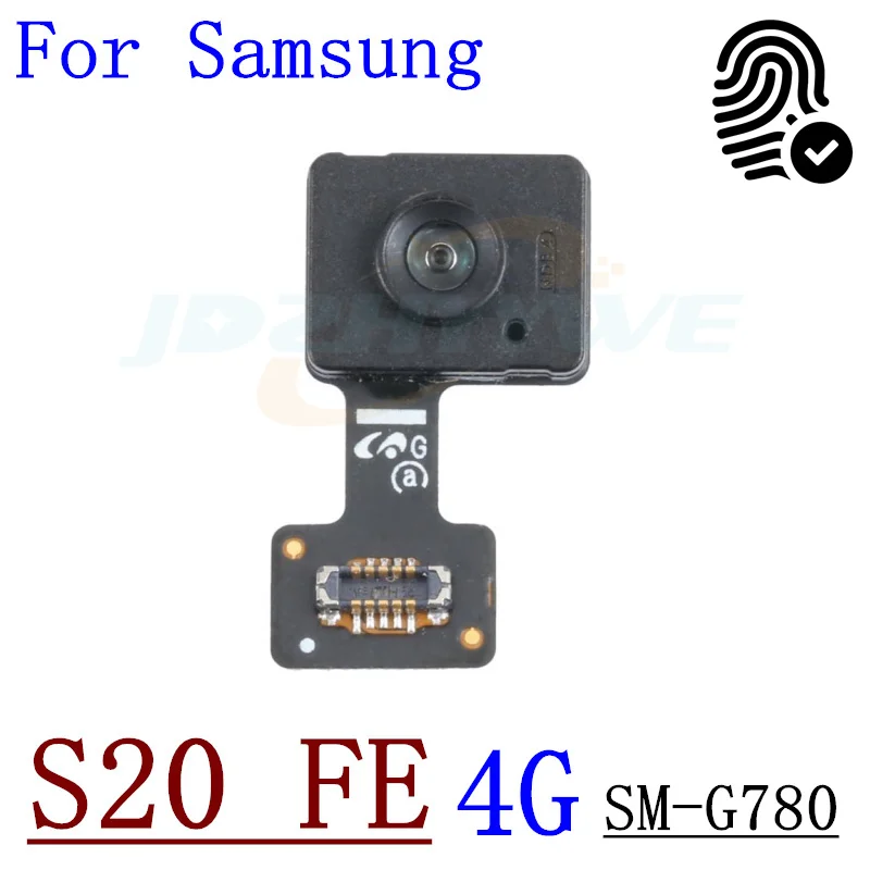 Fingerprint Scanner Flex Cable For Samsung Galaxy S20 S21 S23 FE S20FE S21FE 5G S23FE Under Screen Touch ID Sensor Phone Parts