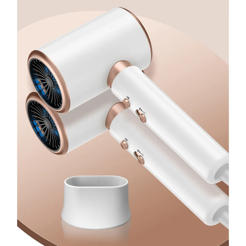 Secador de cabelo forte, escova de ar de 5 etapas, vento quente e frio