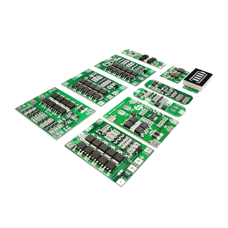 BMS 18650 Lipo/Lifepo4/płyta zabezpieczająca baterię litową 3.2V 3.7V 3S BMS 1.2A/1.3A 10A 15A 20A 30A 40A 50A 60A 100A