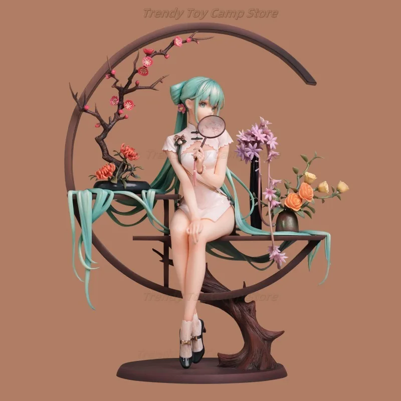 

【В наличии】Shaohua Hatsune Hatsune 1/7 Ручной Geji Future National Антикварные украшения Cheongsam Коллекция подарков на день рождения