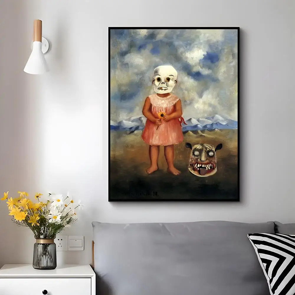 Classic Painter Frida Kahlo Poster Trendy Aesthetic Wall Decor for Dorm & Bedroom