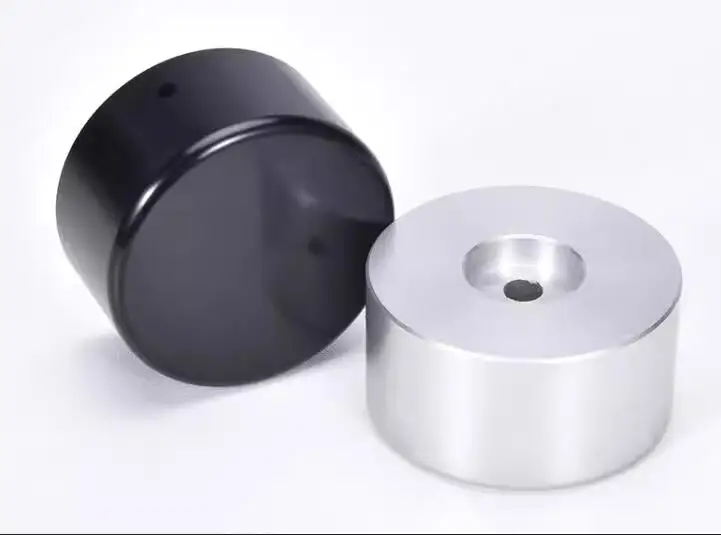 1 قطعة HiFi كامل الألومنيوم حجم المقبض قطر 48 مللي متر مقبض مفتاح الصوت