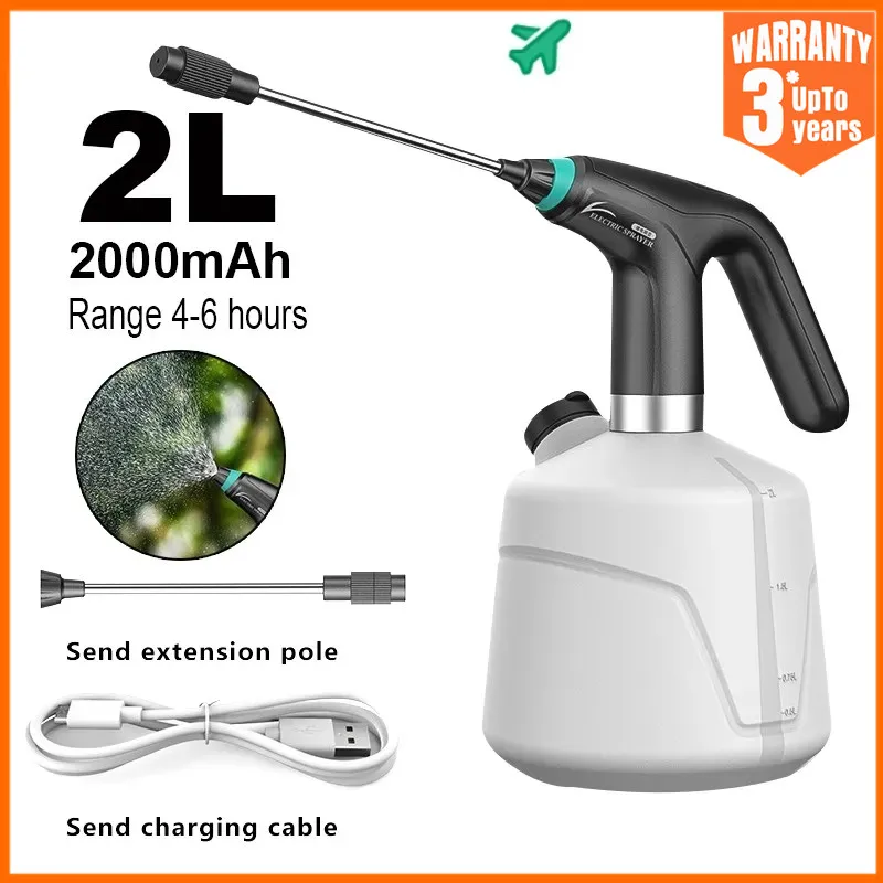 2L Agriculture Electric Sprayer Pesticide Garden sprayer Watering Spray Disinfection Filling Sprayer Garden Irrigation Tools