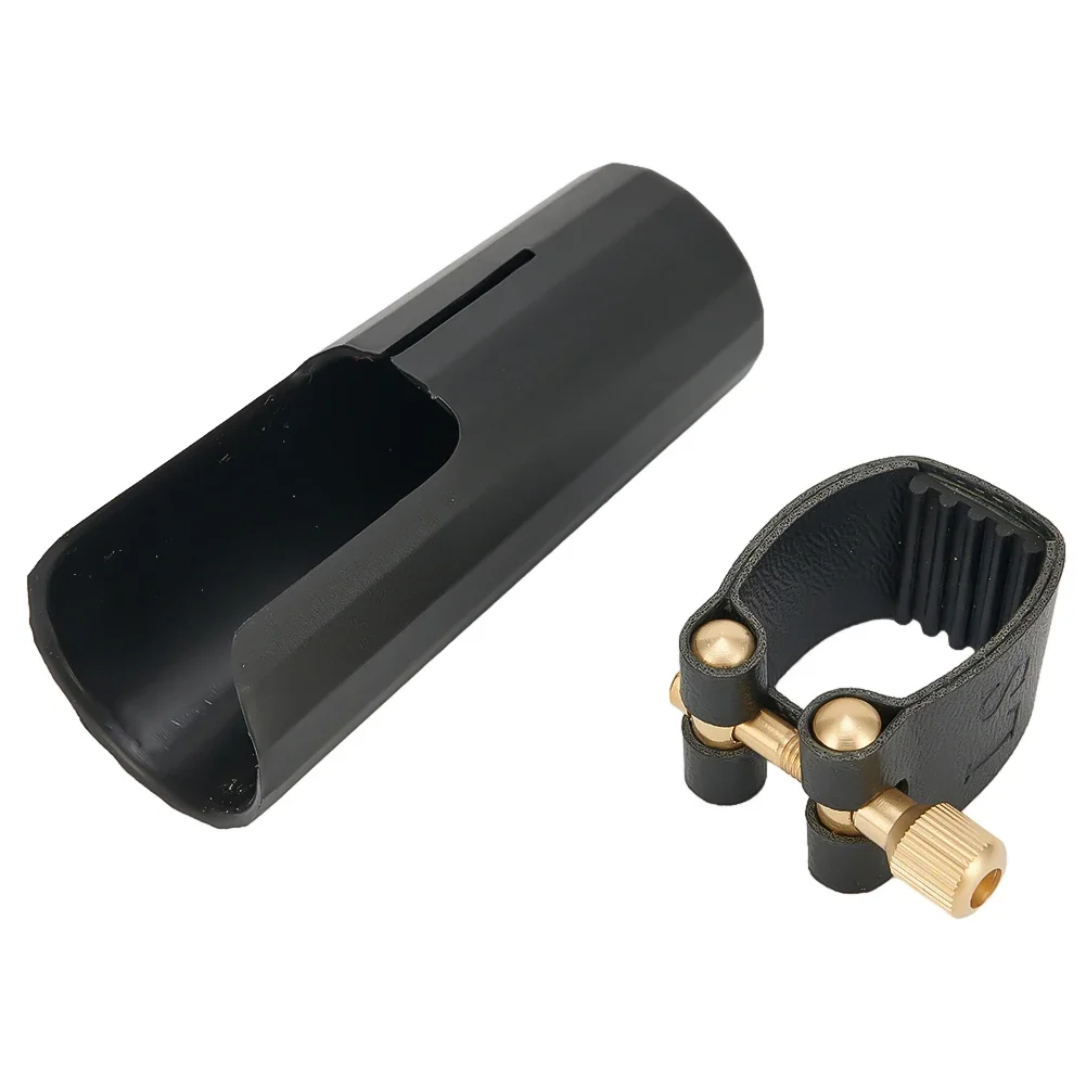 

New Practical Saxophone Ligature Mouthpiece For Alto For Soprano Clarinet For Tenor Mouthpiece Plastic Cap Sax