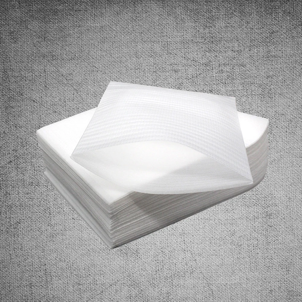 

50pcs Anti-static Pearl Cotton Bag Foam Packaging Wraps for Plates Cushion Pouches Thick Reusable Vibration Absorption Scratch