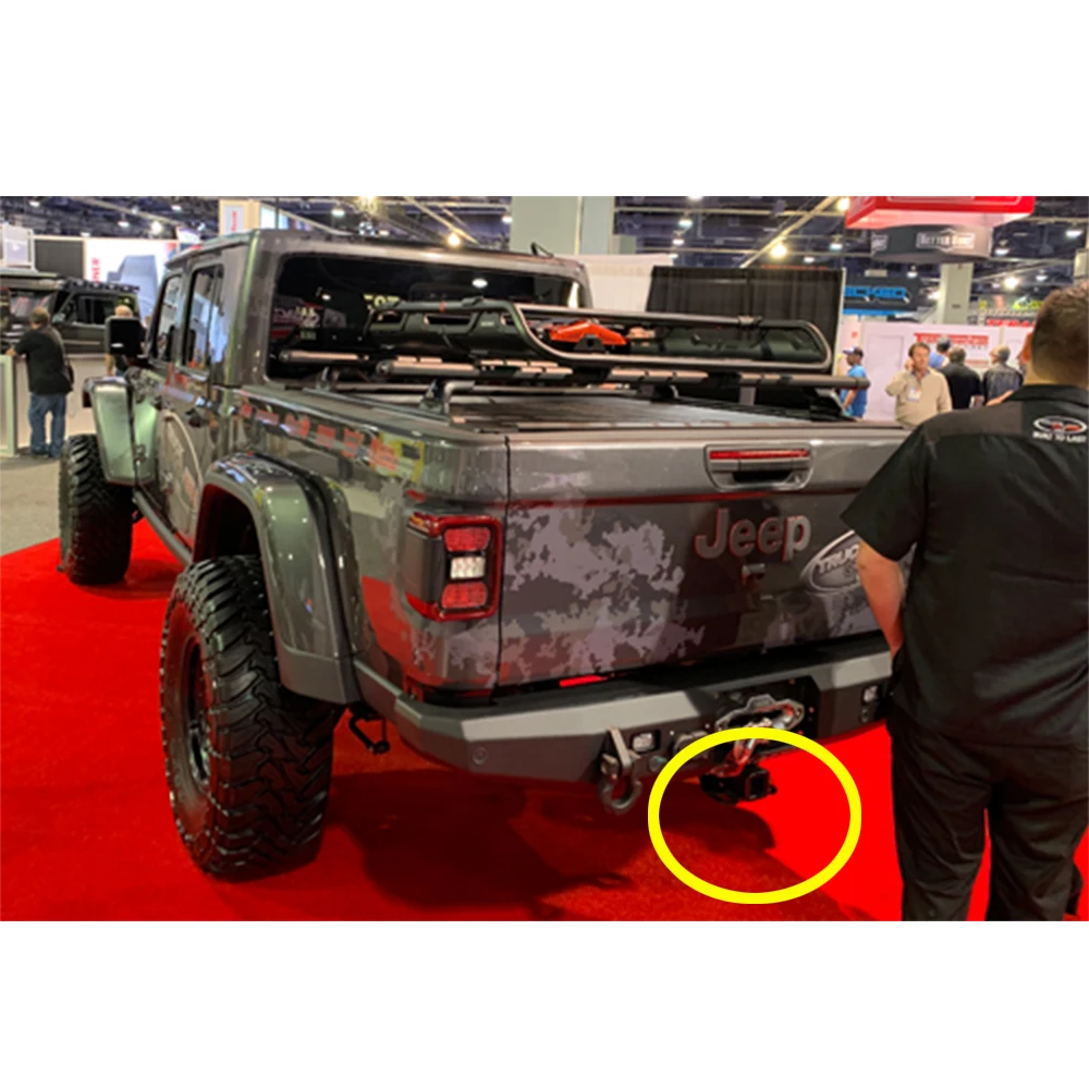 Lantsun JT1022 Steel Towing Hook Tralier Hook for Jeep for Gladiator JT 2020+