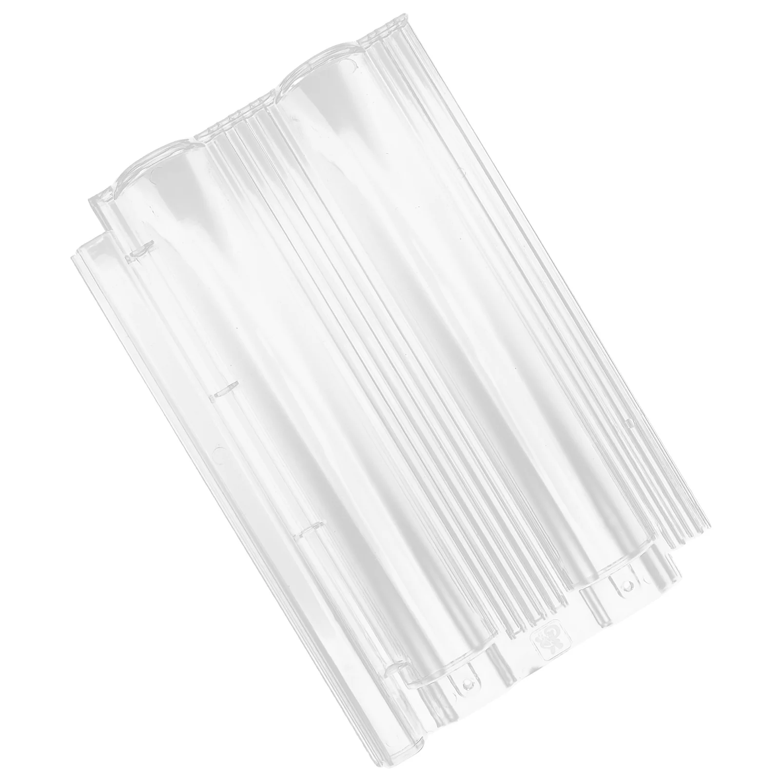 Pannello per tetto in vetro con pannello ondulato trasparente ad alta trasmissione della luce in vetro organico per supporto per piante da sole in serra all'aperto