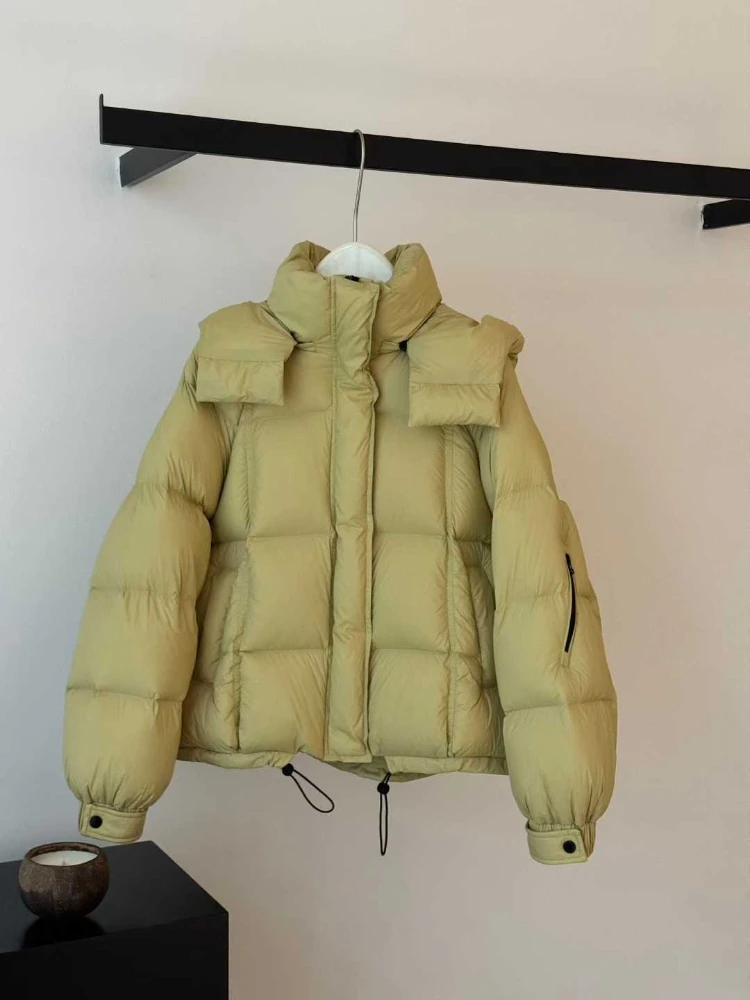 90% pato branco puffer casaco de inverno novas mulheres parkas na moda lazer com capuz quente grosso para baixo jaqueta feminina outerwear streetwear