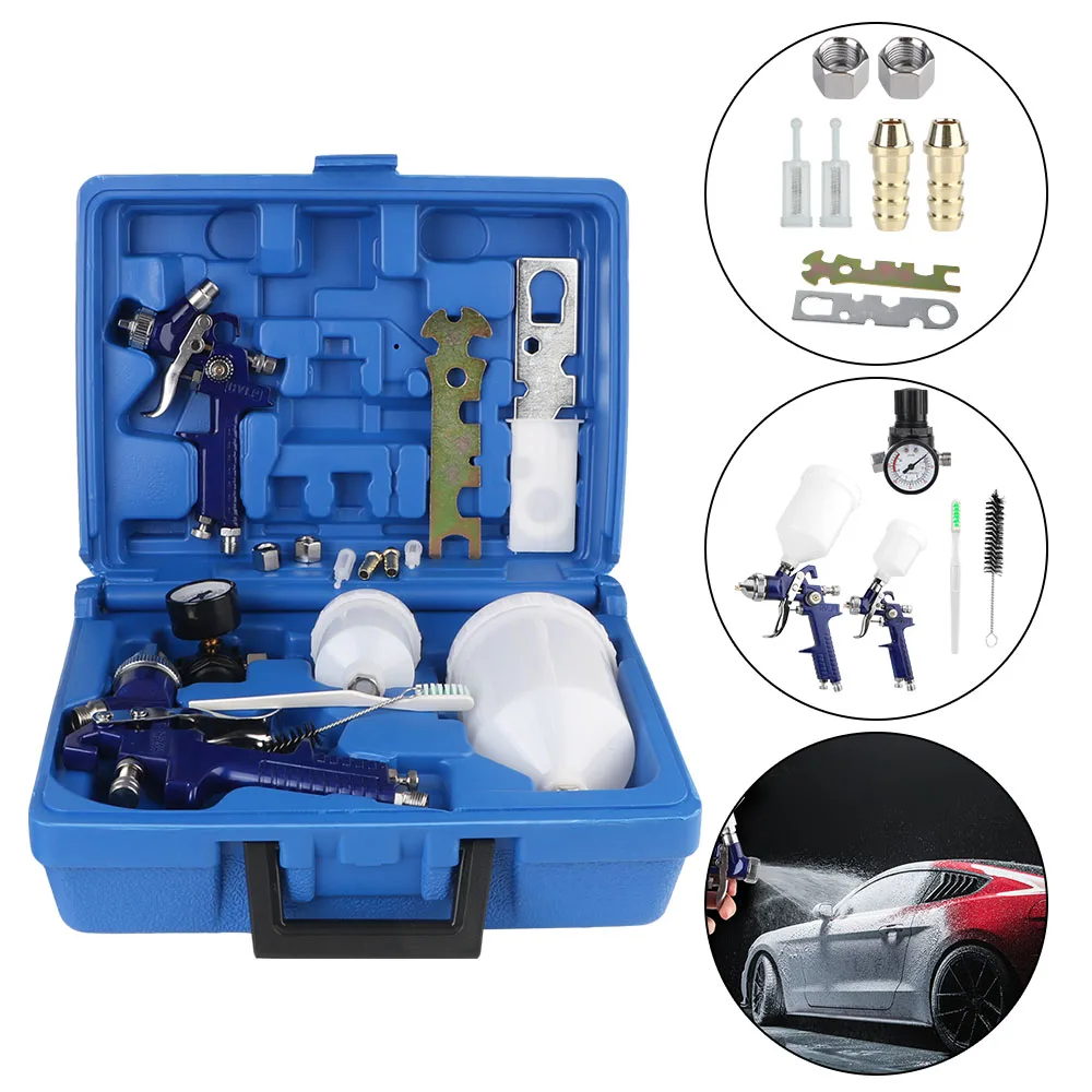 Pneumatic Sprayer Auto Anti-Rust Paint Sprayer High Atomization Handle Spray Tool Air Car Paint Spray Gun Set Sheet Metal Repair