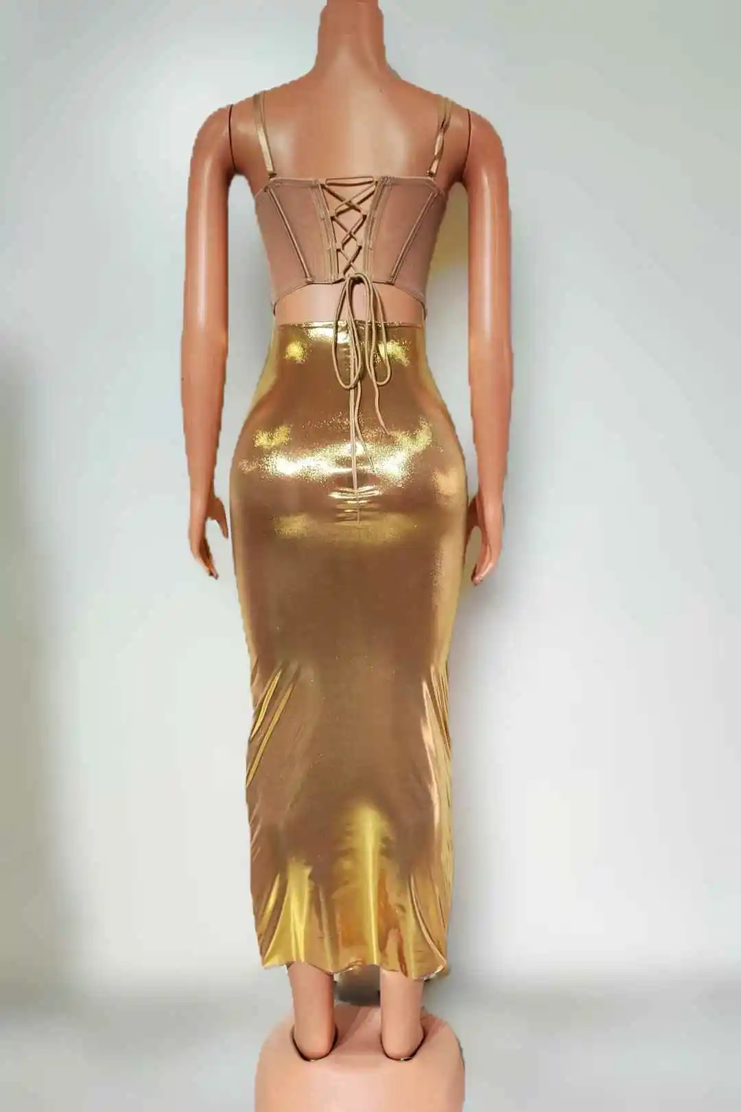 Luksusowa Spódnica Sukienka Personalizowana Moda Urodziny Wieczór Sukienka Pokaz Modelki Pokaz Występ Taneczny