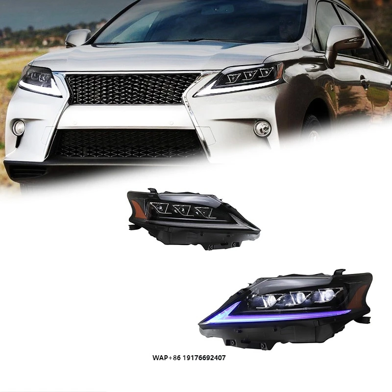

FT Car Lights forLexus RX RX270 RX350 Headlights 2009-2015 LED Projetor Headlamp Daytime Running Light Automotive Accessories