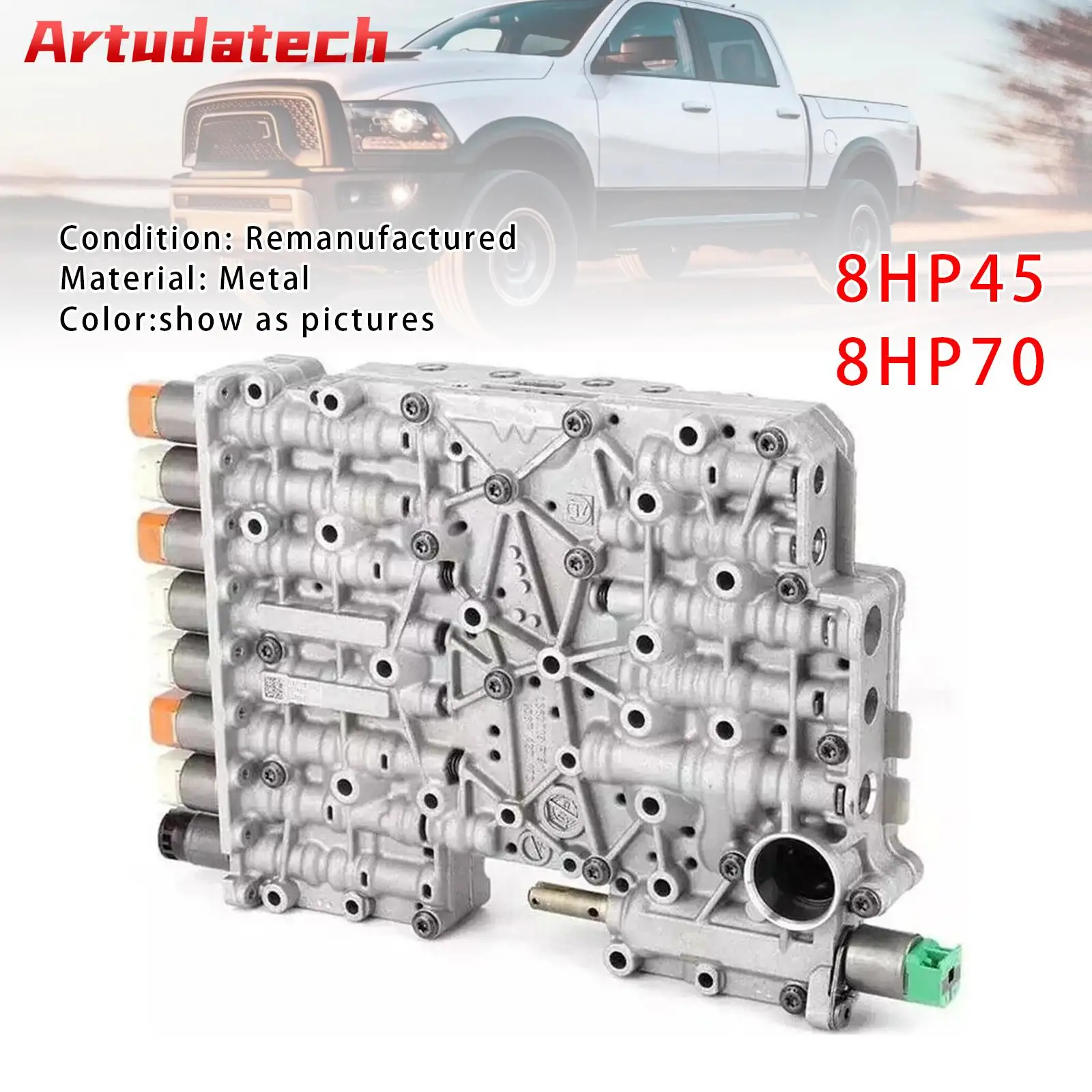 

Artudatech 8HP45 8HP70 Transmission Valve Body For AUDI A8 Q5 Q7 V6 2.8L 3.0L Car Accessories