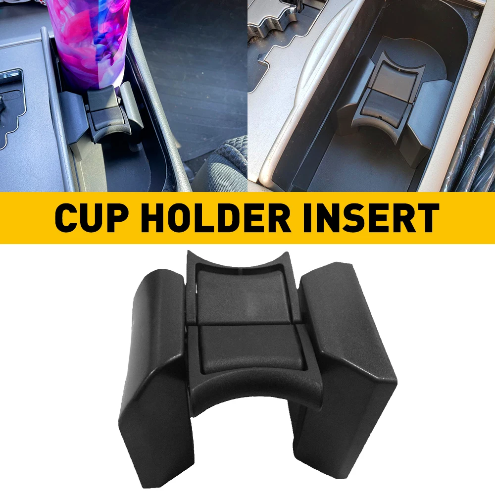 Center Console Cup Holder Insert Divider For Toyota Camry 2007 2008 2009 2010 2011 Car Replacement Accessories ABS Cup Holder