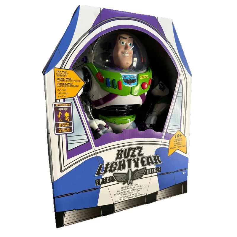 

30 см История игрушек Базз Лайтер Космический корабль Звуковая модель Базз Лайтер Фигурка Кукла Настольная коллекция Подарок на день рождения для детей