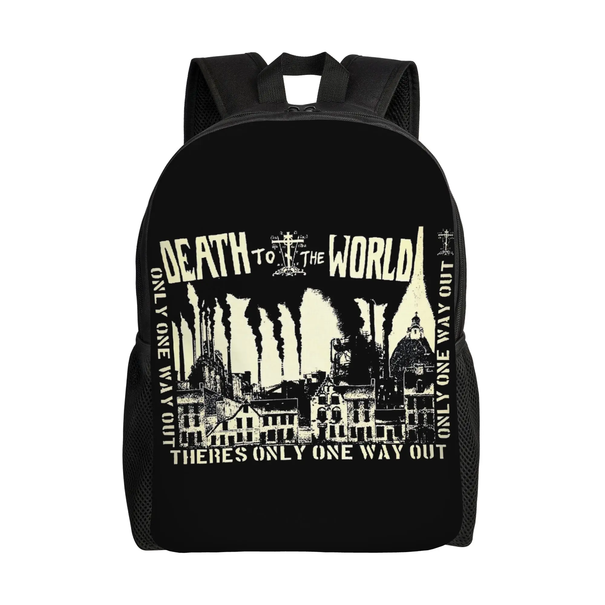 

Рюкзак с надписями в русской православной традиции, с изображением черепа, для студентов, для походов и путешествий, городской рюкзак, сумка через плечо, для активного отдыха