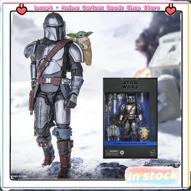 

In Stock Hasbro Star Wars Manda Grogu 6-inch Articulated Movable Luxury Set Collectible Gift Birthday Toy