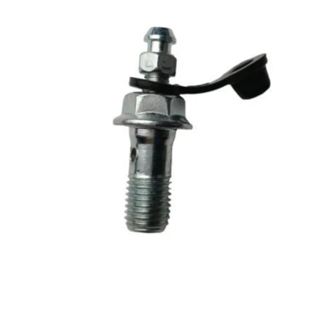 1Pcs Universal M10*1.25MM Motorcycle Banjo Bolt Oil Drain Exhaust Screw for Brake Caliper Master Cylinder Tubing Hose Deflation