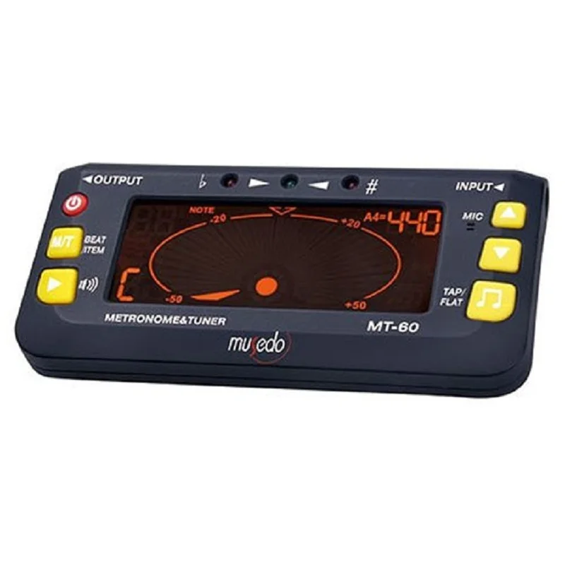 Musedo MT-30 MT-40 MT-60 MT-80 Précision Professionnelle LCD JEMetronome Tonalité Générateur JETuner