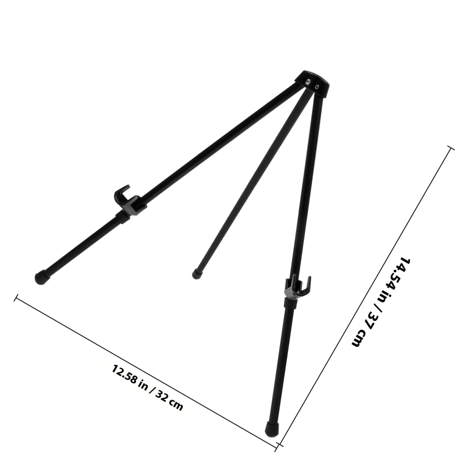 2pcs Adjustable Table Tripod Easels For Canvas Painting Display Stand Metal Sketching Easel Desktop Artist Rack Floor Standing