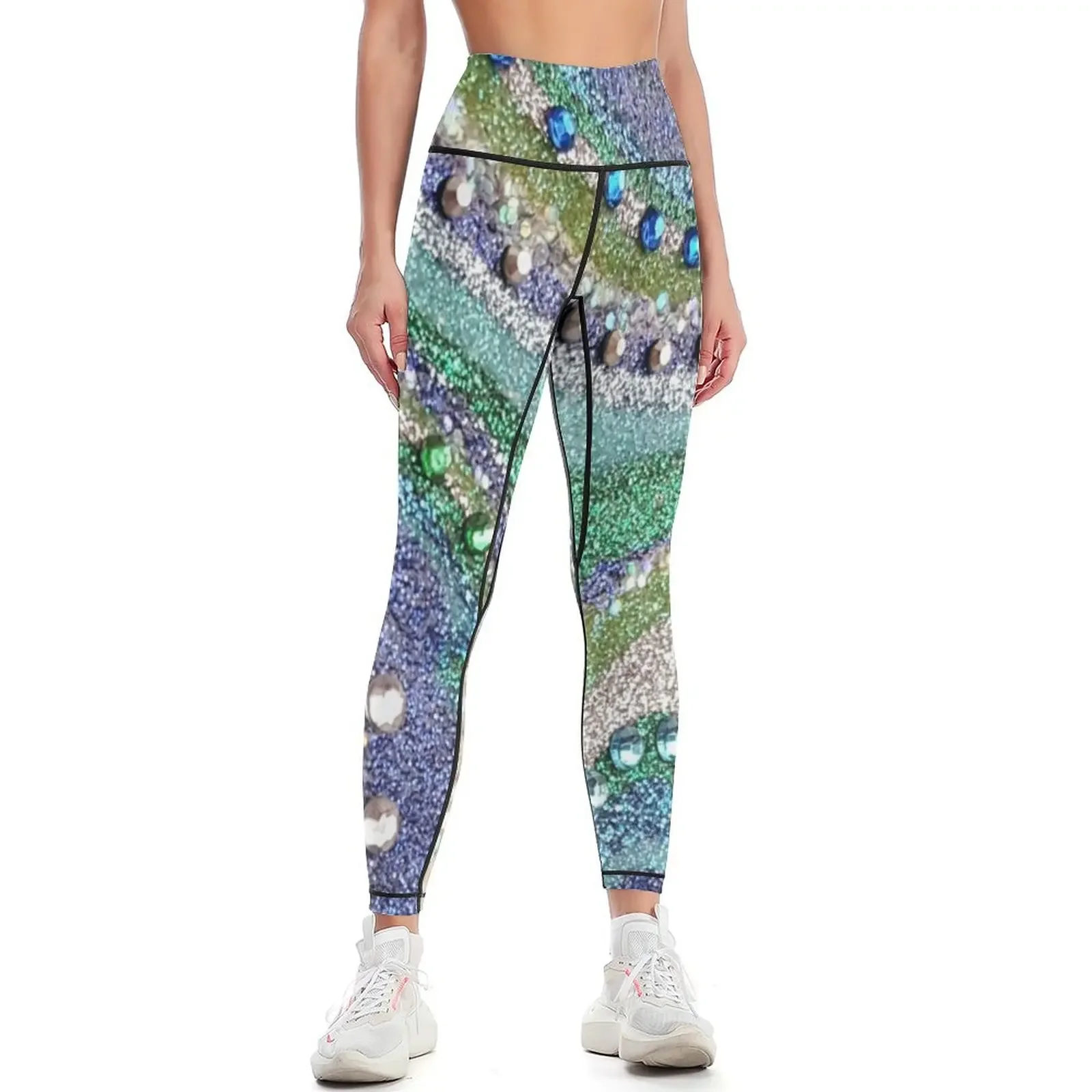 

Still Waters. Mixed media Art. Leggings sportswear for gym sport set Women's tights Womens Leggings