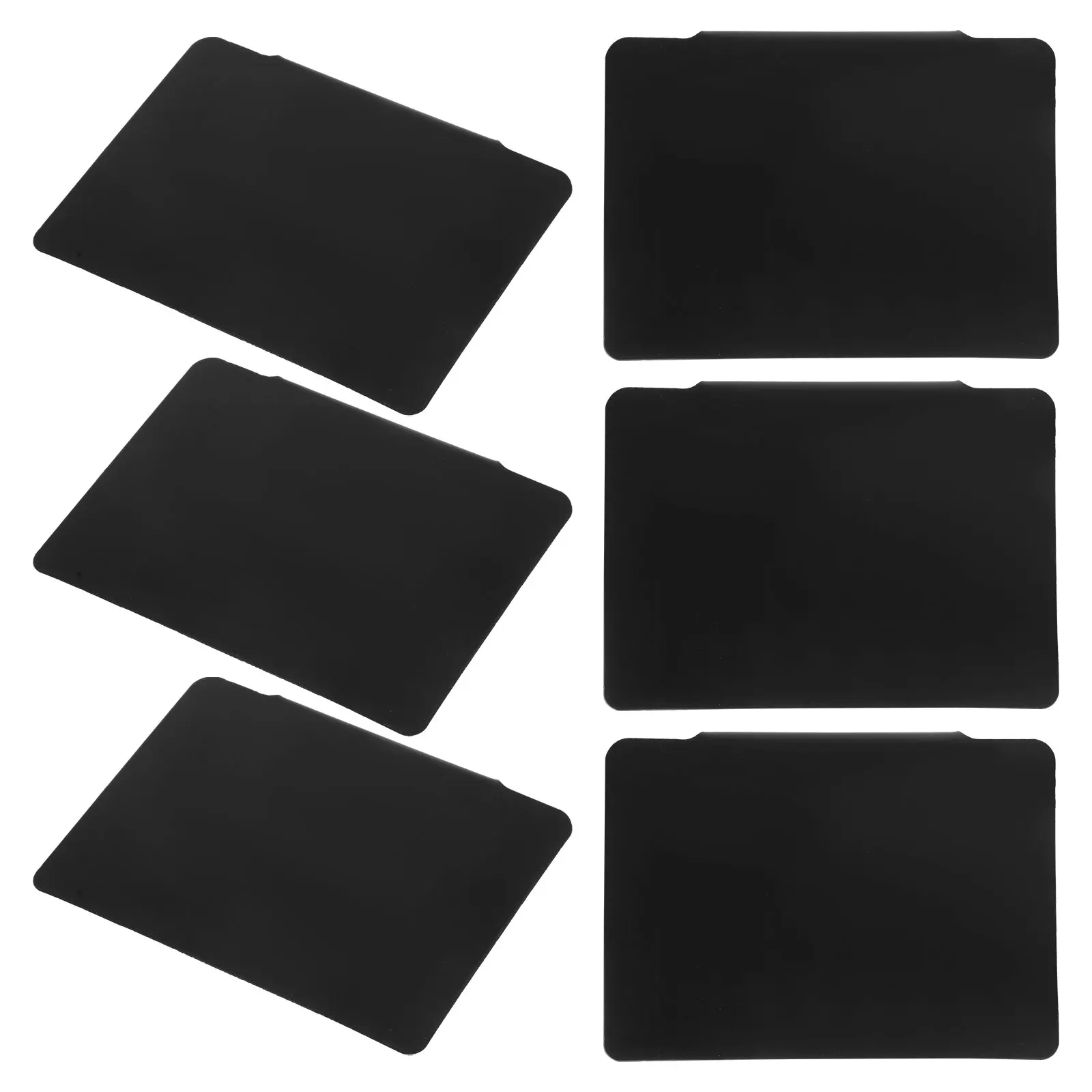 

6pcs Blackboard Price Tag Mini Signs Hanging Food Labels Erasable Chalkboards Display Signs for Party Buffet Restaurant