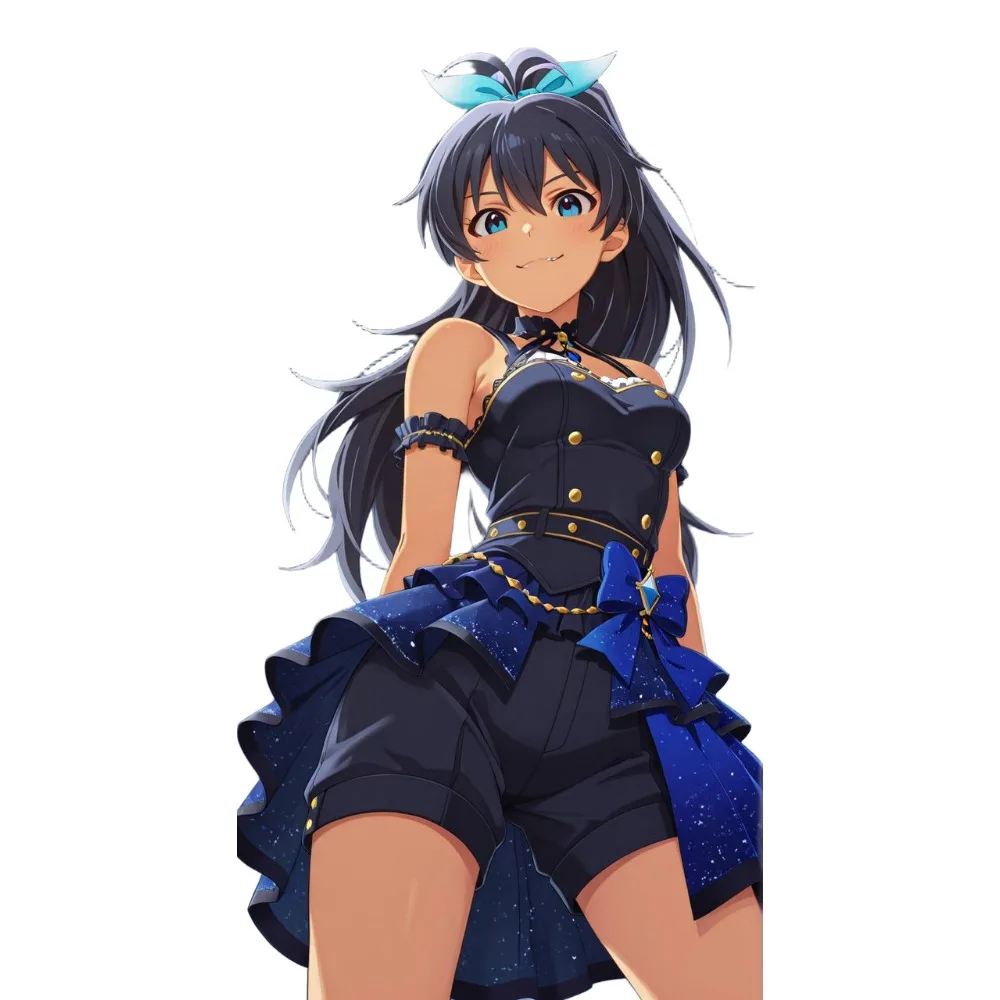Hibiki Anime Girl Vinyl Sticker 18cm, Weatherproof Decal for Car Motorcycle Helmet Laptop Window