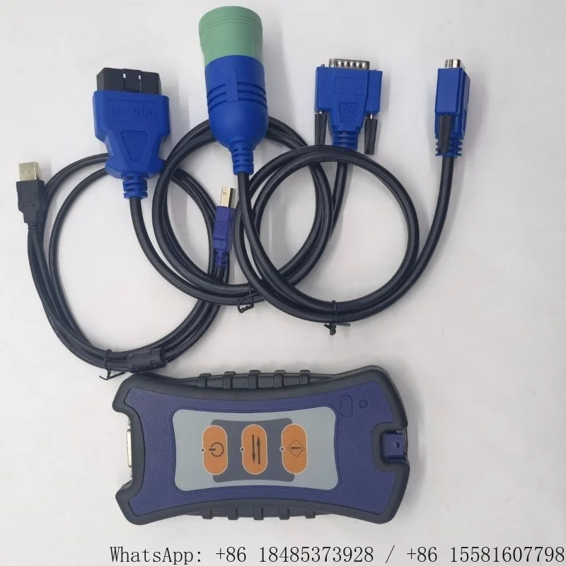 Version 3 USB Diagnostic Adapter Complete Wiring Kit Heavy Truck Engine Error Scan Equipment for Commercial Vehicle Repair Work