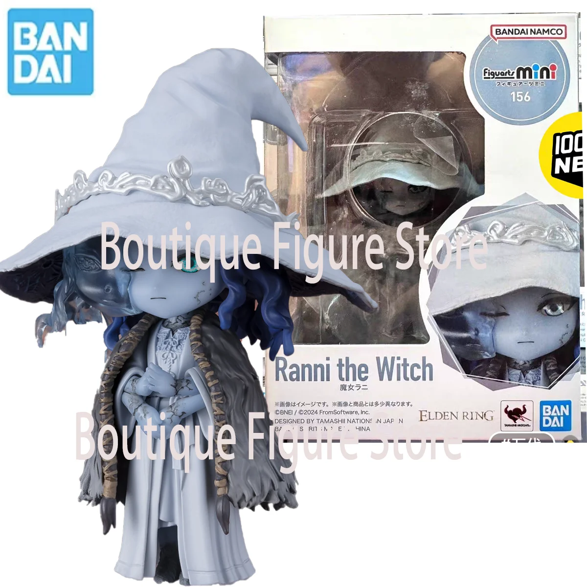 

Bandai Original Figuarts Mini Ranni The Witch 10cm ELDEN RING Anime Action Figures Toys for Kids Gifts
