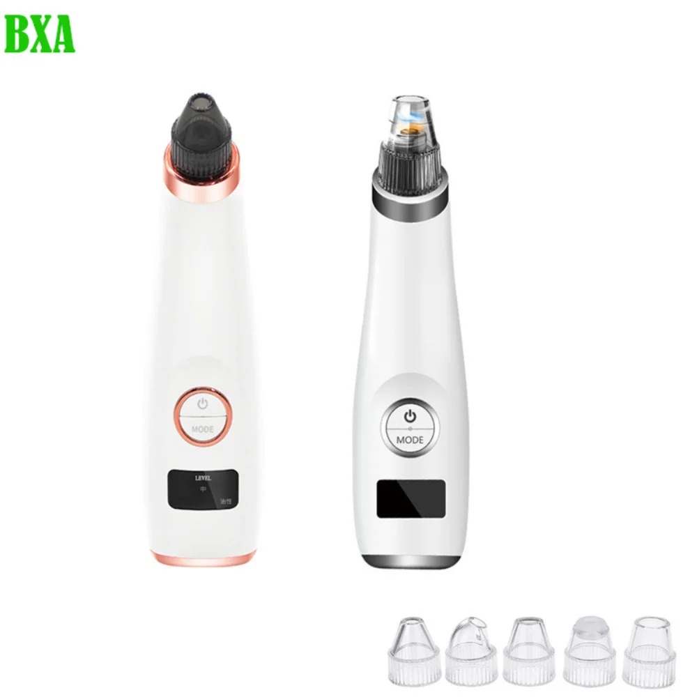 USB Recarregável Face Pore Cleaner, Remoção de espinha, Ferramentas De Sucção A Vácuo, Cuidados Com A Pele, Removedor De Cravo Branco, Limpador De Poros De Acne