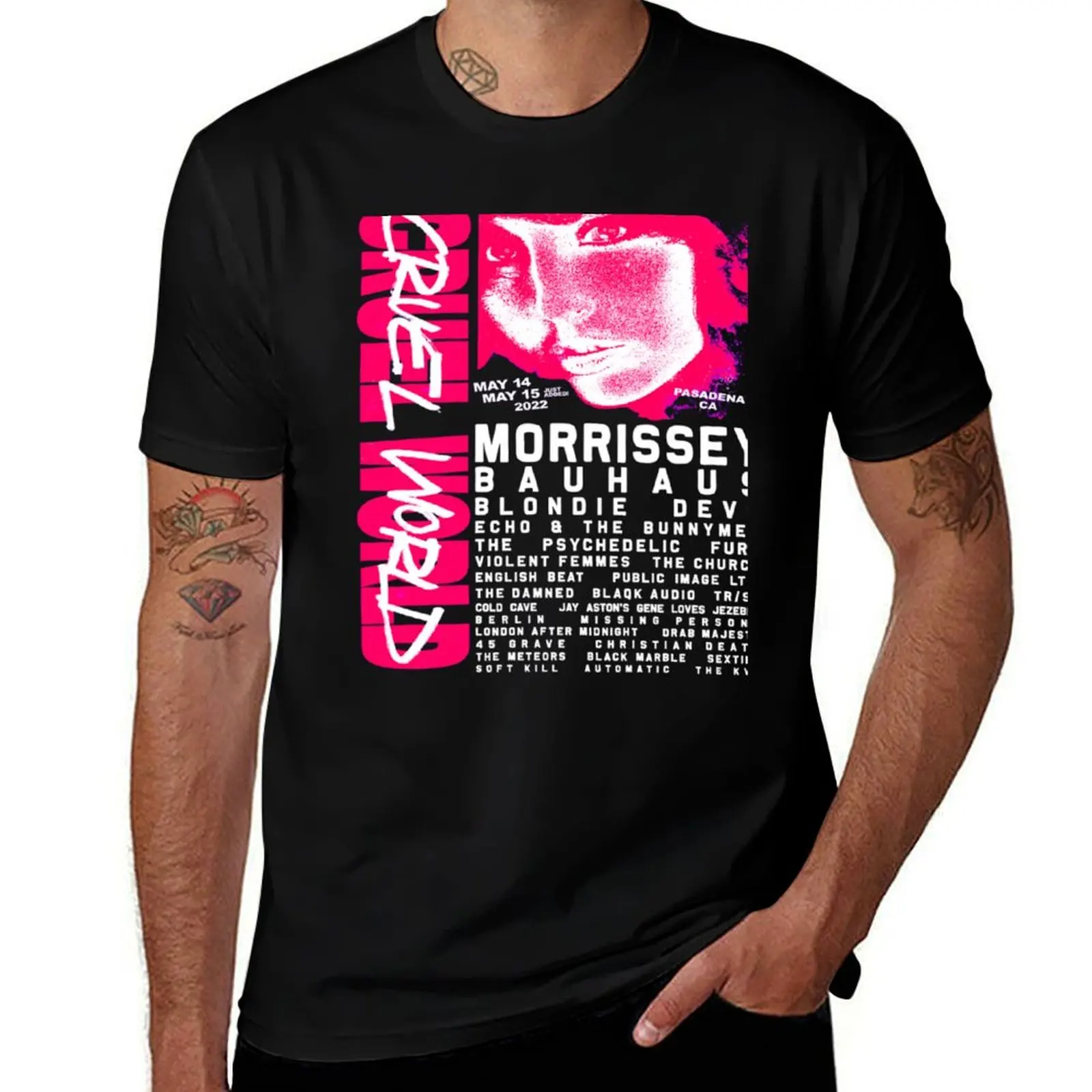 Cruel World Festival 2022 Line-Up T-Shirt Cool Dry Performance T-Shirt