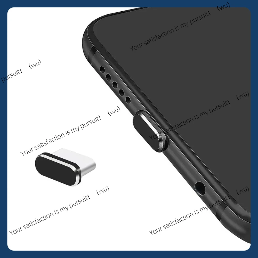 4Pcs USB C dust plug with cleaning brush dust usb-c plug cover charging port cover, suitable for all C-type mobile phones