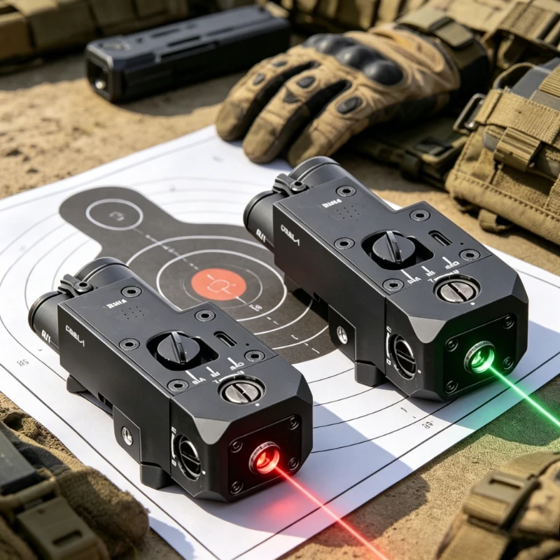 

2026 New Hunting Scout Light, SF M300A M600C Tactical LED Flashlight, CQBL-1 Red Green Dot Indicator Light