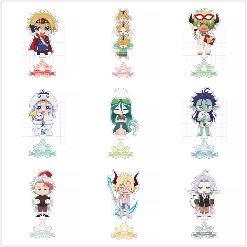 

Game Bussy Hypnos Poseidon Princess Syalis Clerie Acrylic Stand Doll Anime Mini Figure Model Plate Cosplay Toy For Gift