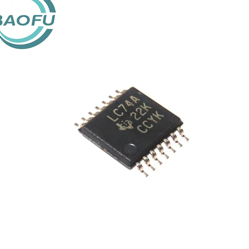 5 PCS Recentemente importado original SN74LVC74APWR LC74A TSSOP14 SMT Schmitt gatilho