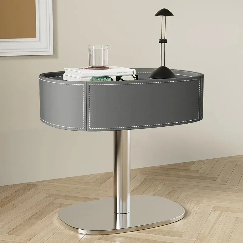 Storage Accent Night Table Quality Delicacy Portable Elegant Cheap Bedside Table Trendy Organizer Muebles Postmodern Furniture