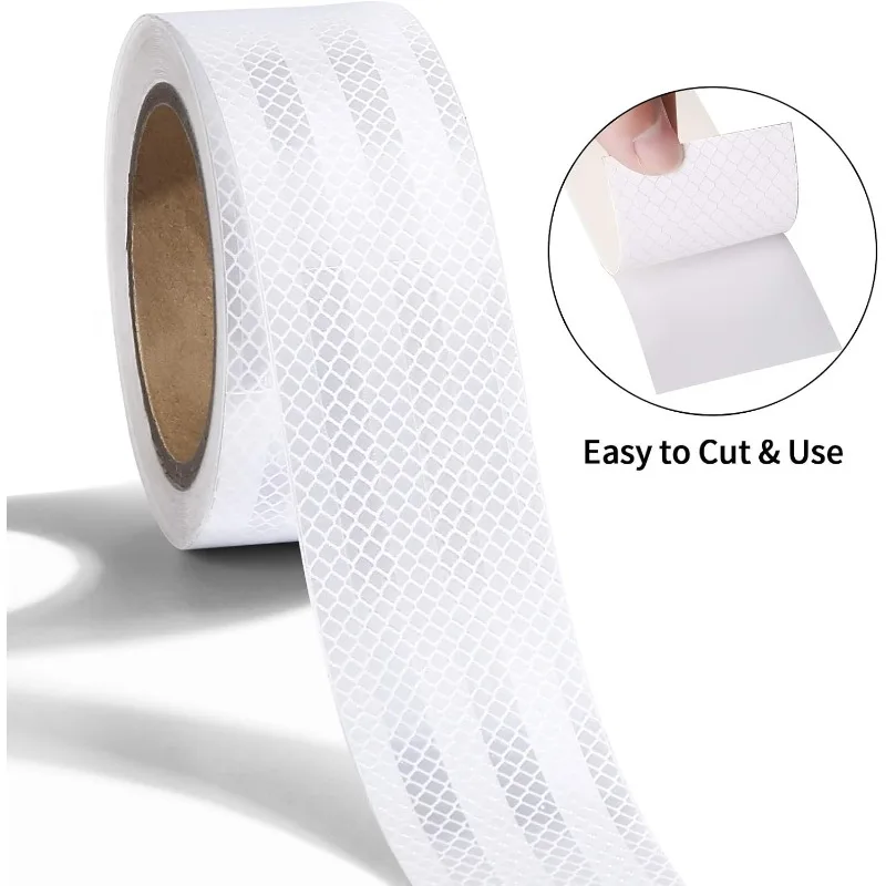 

10M*5cm 1pcs Reflective Tape Reflector Tape Safety Mark Reflective Strip Stickers for Car Truck Motorcycle Boat Bike Trailer