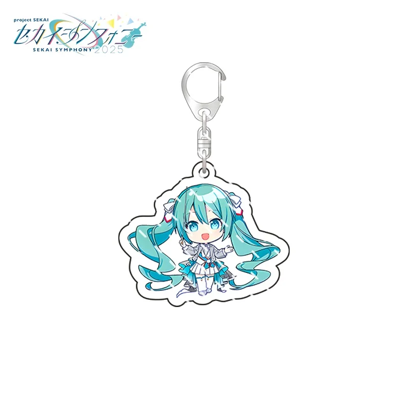 PJSK Project Sekai 2025 Concert Len Rin SD Keychain Colorful Stage Acrylic Two-sided Keyring