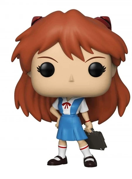 2024 NEW Funko POP Evangelion Asuka #635 Vinyl Dolls Figure Model Decoration Ornaments Toys for Birthday Gift