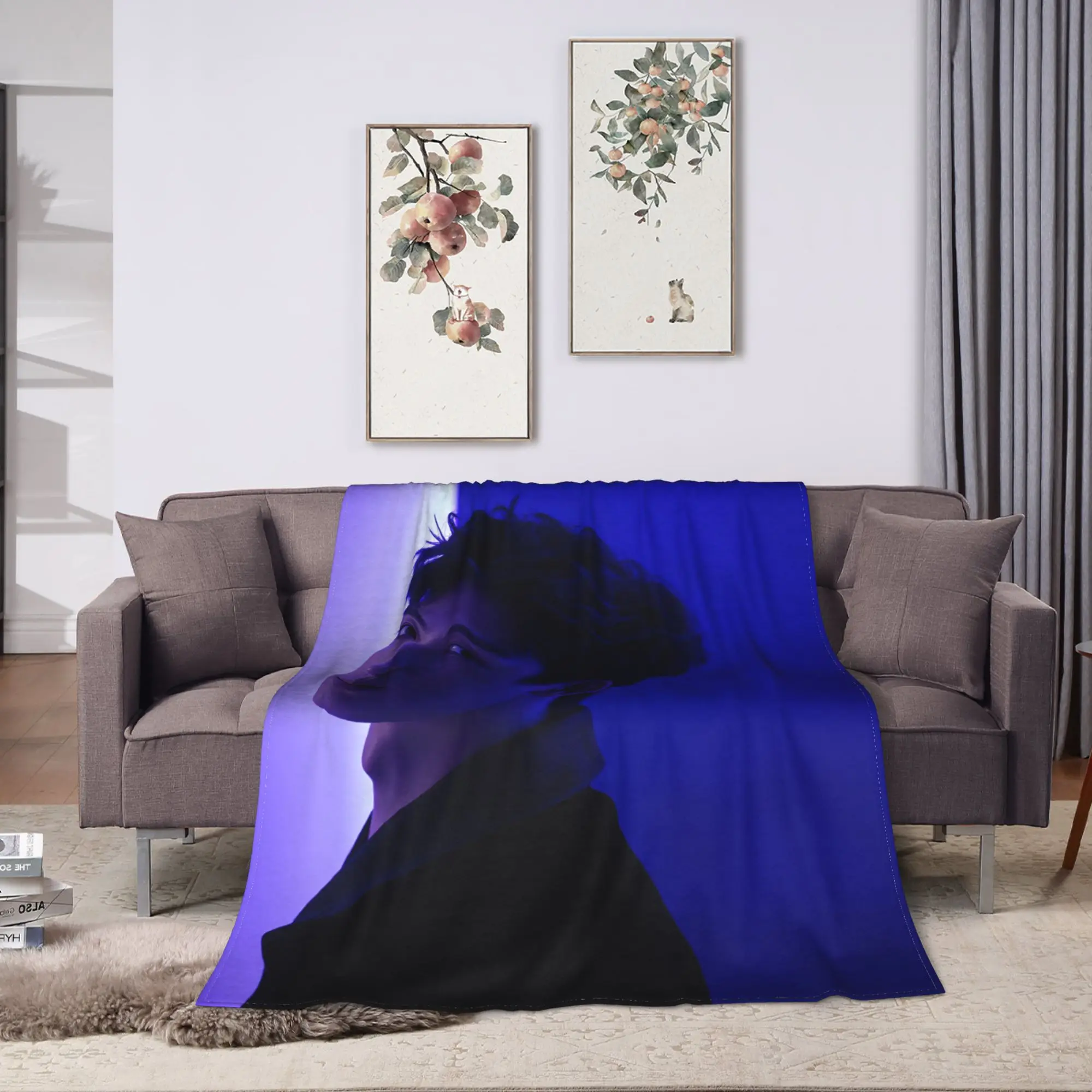 The Early Spring Flannel Blanket Winter C Drama Super Soft Throw Blanket for Kids Adult Couch Bed Funny Bedspread Sofa Bed Cover
