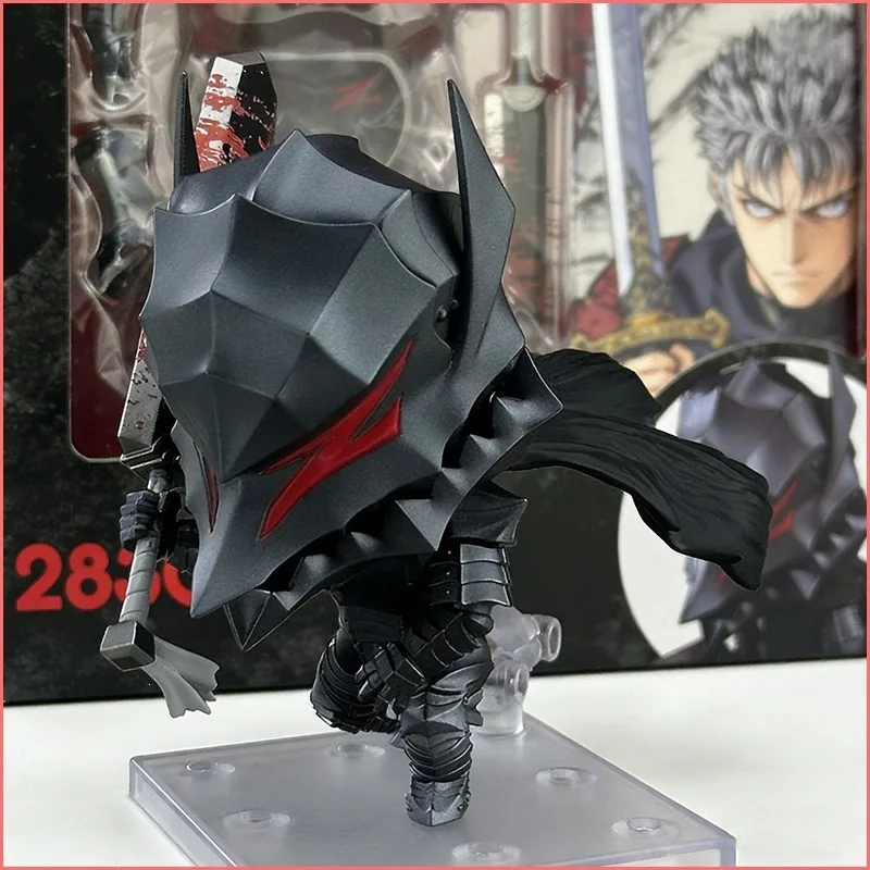 Berserk Guts Action Anime Figur Q-Version Dual-Style PVC Austauschbares Gesicht Modell Spielzeug Sammlerstück Desktop-Ornament Erwachsenen-Fan-Geschenk – Detail 3