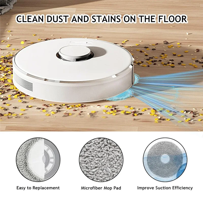 Peça de reposição para ecovacs t50 pro omni/t50 omni/t50 max/t50 max pro/t50 pro acessórios para aspirador de pó