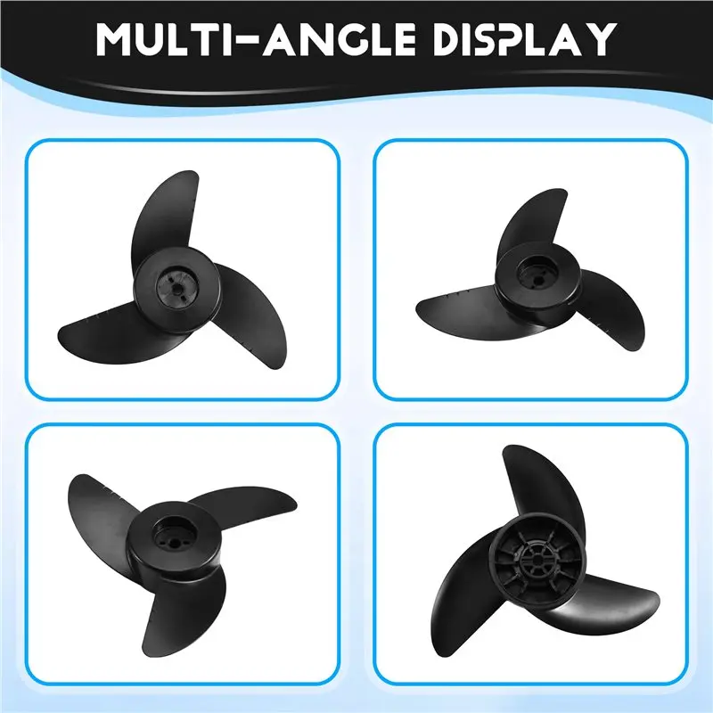 A79E-Untuk SUNELEXE, Savylor, Marina, Watersnake Baling-Baling Kompatibel Untuk Motor Trolling Listrik-Mesin Luar Perahu Model
