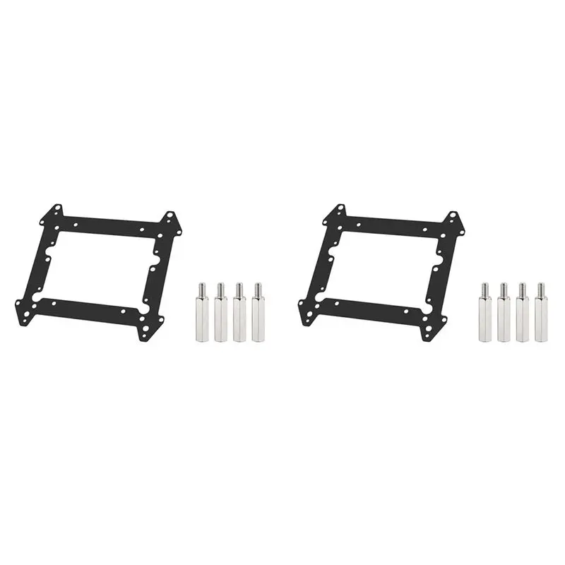2Pc 12Cm Fan Hard Drive Bracket SSD 3.5 Inch Hard Drive Bracket Extended Multi-Layer Stacking Bracket-Y18A
