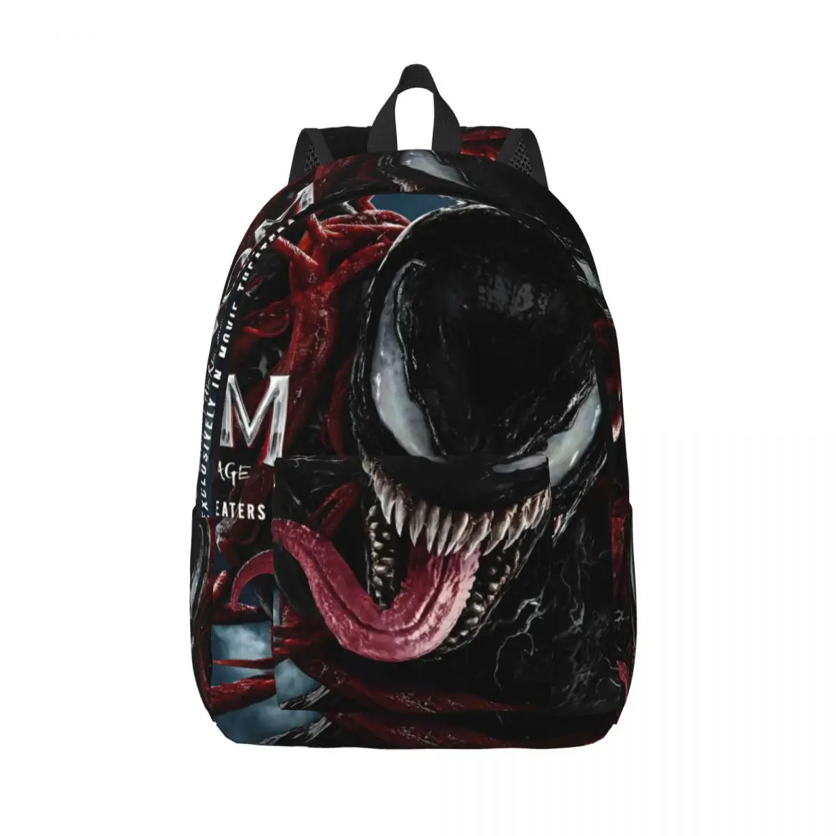 Gift Venom Sturdy Shoulder Storage Bag Marvel Spider Man Venom Versatile Girl Boy Schoolbag Office Work School