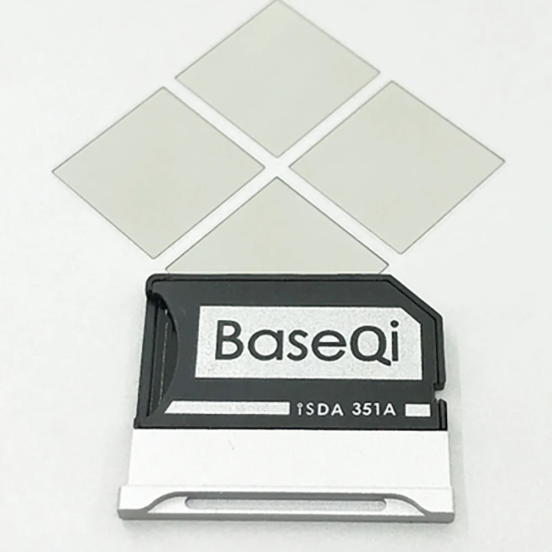 BaseQi adaptador Microsd para Microsoft Surface Book2/3, 15 pulgadas, lector de tarjetas Minidrive 351A