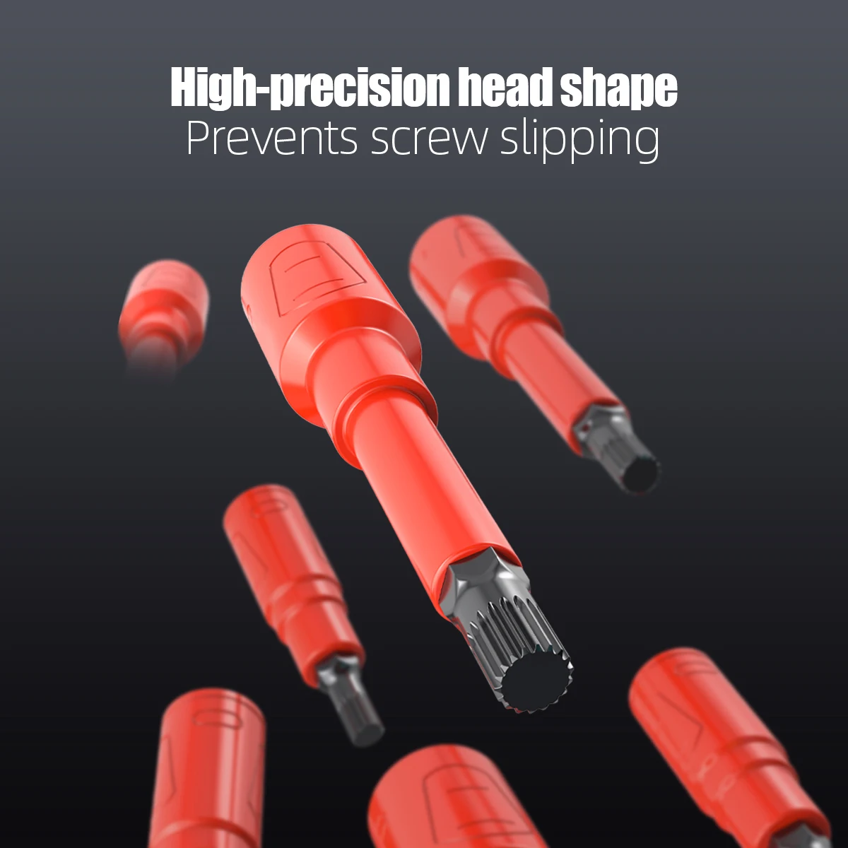 LAOA 12포인트 절연 크롬 바나듐 소켓 어댑터 1/2인치 드라이브 전문가용 공구 세트 (정비공용)