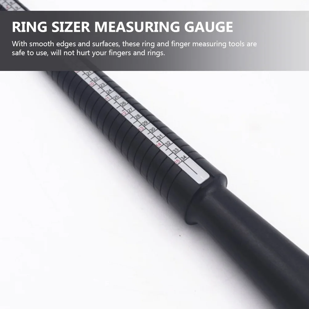 

1set 1Set Plastic Stick Measuring Tool Us Size Portable Lightweight Jewelry Size Measurement Gauge Smooth Edges Accurate Scale