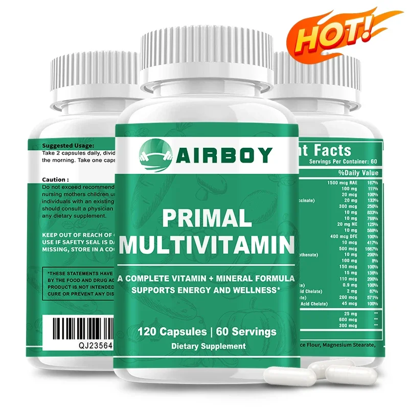 

Multivitamin for Men and Women - Boost Energy, Strengthen The Immune System and Improve Everyday Performance