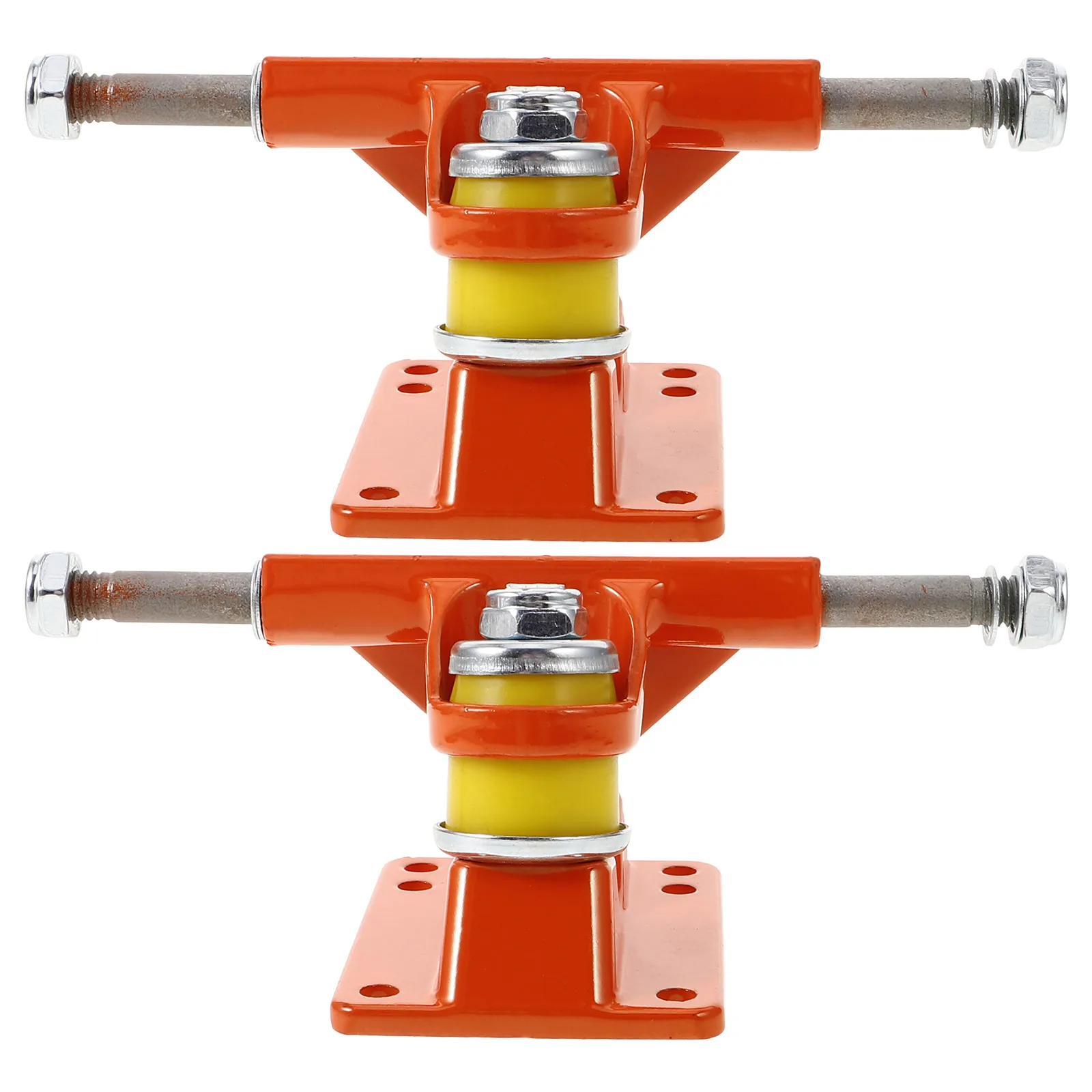 

2pcs Skateboard Metal Ramp Longboard Trucks Combo Set Durable Accessory Friction For Children